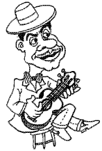 Cavaquinho - Caricatura de Nlson Capen